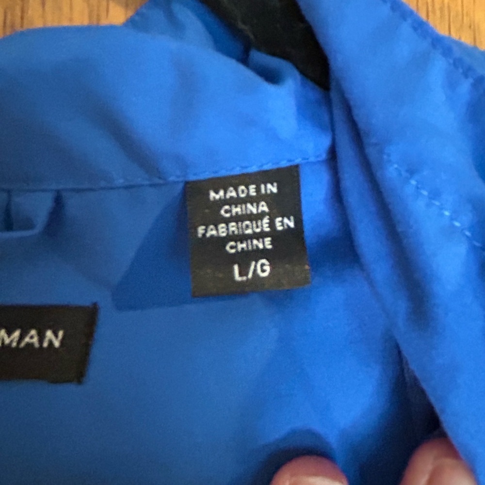 Greg Norman 1/4 Zip short sleeve windbreaker golf pullover EUc LG - Picture 10 of 12